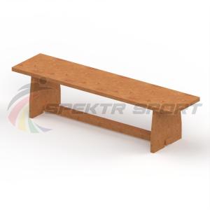 Купить Скамья гимнастическая фанерная 1000х240х250мм  в Ангарске 