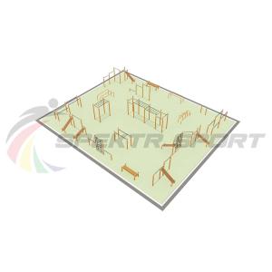 Купить Парковая площадка для Воркаут и WRK 3_76mm в Ангарске 