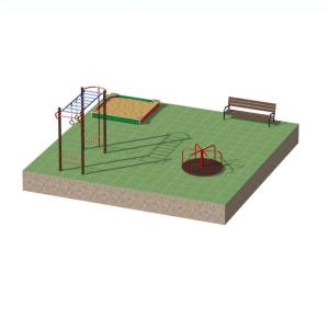 Купить Детская игровая площадка Домашняя №1 в Ангарске 