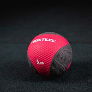 Купить Медбол для кроссфита резиновый Yousteel 1кг в Ангарске 