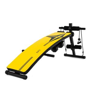 Купить Скамья для пресса DFC с гантелями и эспандерами D102RY в Ангарске 