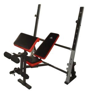 Купить Скамья со стойками под штангу DFC D1066 в Ангарске 