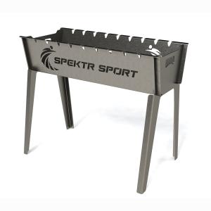 Купить Мангал Laser Grill "Люкс" 2 мм (на 9 шампуров) высокий в Ангарске 