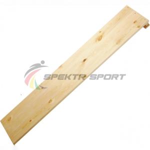 Купить Доска наклонная навесная 2000х260х40 мм (дерево) зацеп - брусок в Ангарске 