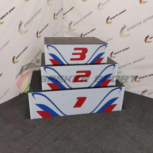 Купить Пьедестал для награждения "матрешка" переносной (обшит металлом) 5 человек на ступень SP РАН51 в Ангарске 