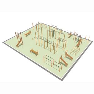Купить Парковая площадка для Воркаут и WRK 1_76mm в Ангарске 