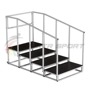 Купить Хоровой станок разборный четырехрядный с перилами в Ангарске 