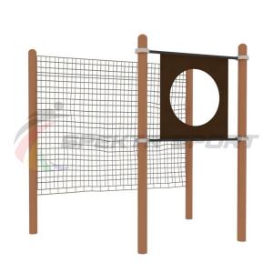 Купить Мишень на стойках круглая для выполнения испытания Метание теннисного мяча в цель (дист 6 м), фанера в Ангарске 