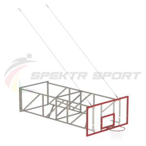 Купить Ферма 2,8 м. для баскетбольного щита 1800х1050 из оргстекла в Ангарске 
