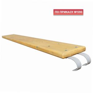 Купить Доска наклонная навесная гладкая 2 м (260х40 мм) в Ангарске 