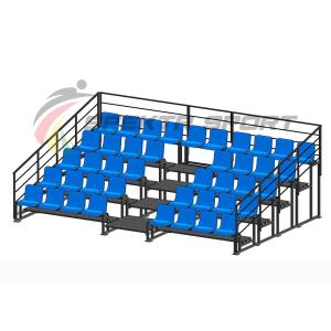 Купить Трибуна для зрителей 5 рядов на 42 места с перилами в Ангарске 