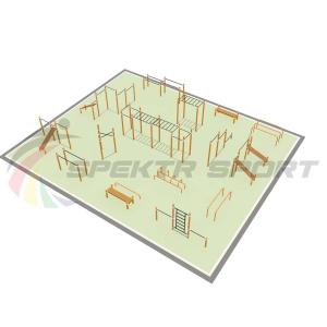 Купить Парковая площадка для Воркаут и WRK 5_76mm в Ангарске 