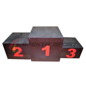 Купить Пьедестал для награждения "матрешка" переносной (обшит фанерой) 1 человек на ступень SP РАН1 в Ангарске 