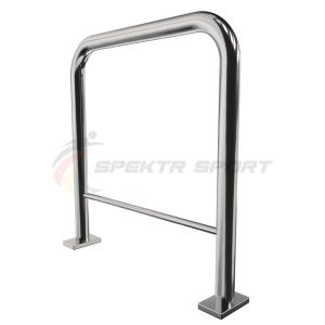 Купить Велопарковка Евро-стандарт-2 из нержавеющей стали 42 мм в Ангарске 