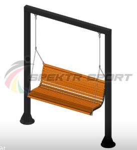 Купить Качели "Бриз" со спинкой в Ангарске 