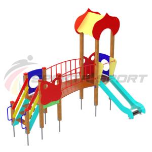 Купить Детский игровой комплекс Полянка ДИК 1603 в Ангарске 