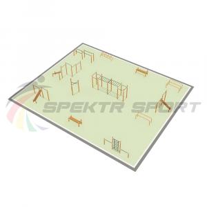 Купить Парковая площадка для Воркаут и WRK 2_76mm в Ангарске 