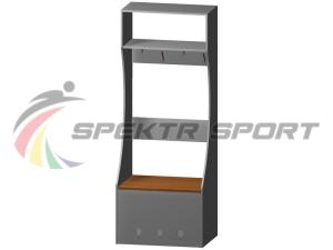 Купить Индивидуальное место хоккеиста (ЛДСП) ширина 800 мм в Ангарске 