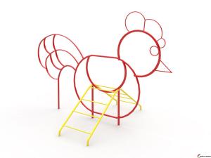 Купить Лазалка уличная Петушок в Ангарске 