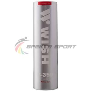 Купить Набор воланов для бадминтона Wish S-350, пластик, 6 штук в Ангарске 