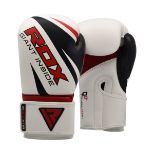 Купить Перчатки боксерские RDX REX F10 WHITE BGR-F10W, 12 oz в Ангарске 