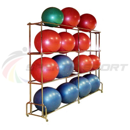 Купить Стеллаж для гимнастических мячей 16 шт в Ангарске 