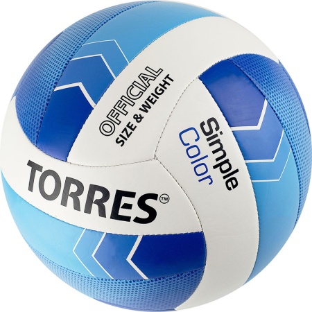 Купить Мяч волейбольный Torres Simple Color любительский р.5 в Ангарске 